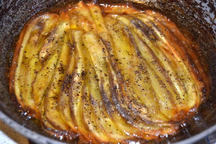 Пирог &amp;quot;Тарт татен с баклажаном&amp;quot;