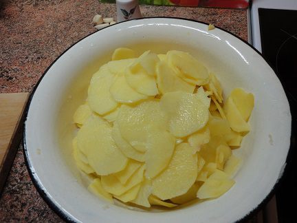 Картофельный гратен