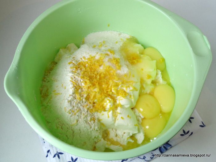 Немецкий творожный торт (Käsekuchen)