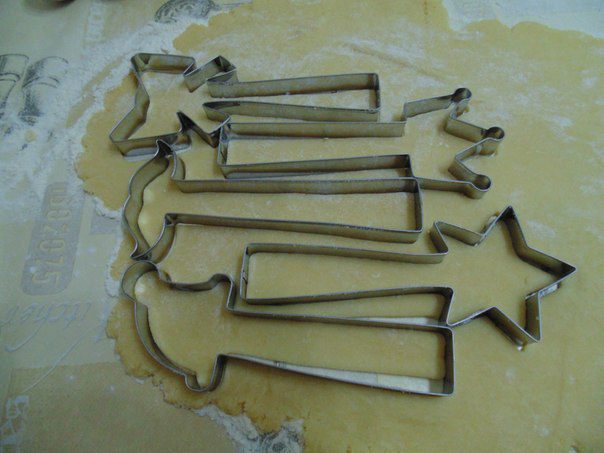 Печенье из песочно-дрожжевого теста