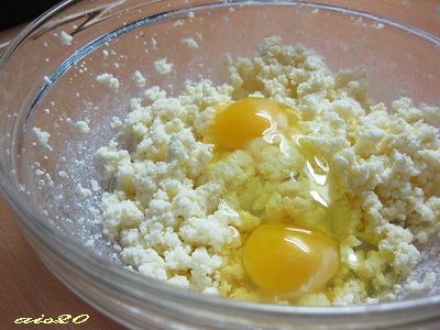 Паровые творожные кексы