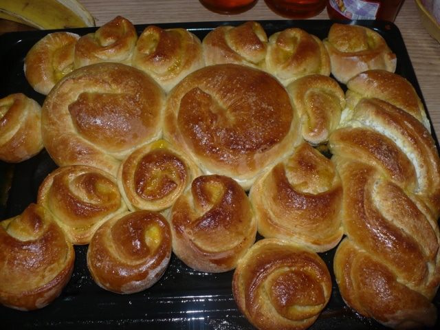 Булочки с тыквой и корицей