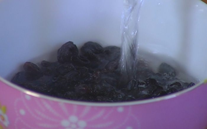 Ананасовый кекс с изюмом и фундуком 