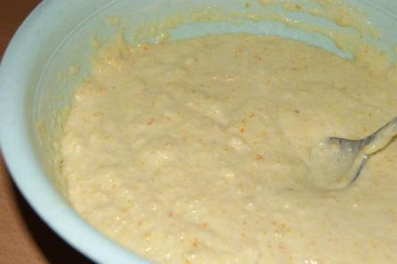 Апельсиновый кекс с миндальной мукой