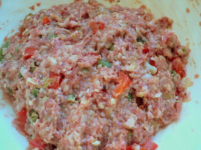 Террин с овощами