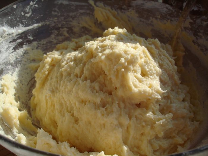 Яблочный пирог из творожного теста.