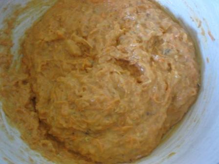 Пряный морковный кекс