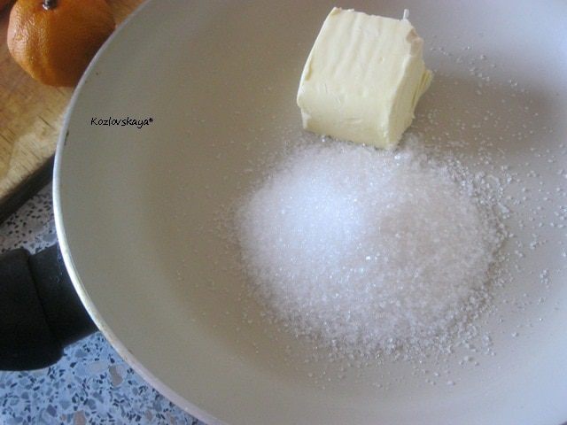 Цитрусовый пирог-перевертыш