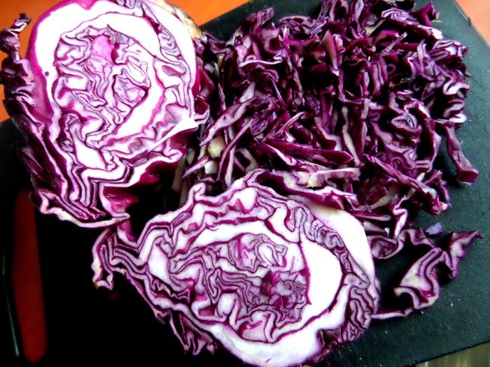 Быстрая капуста в маринаде 