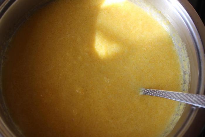 Тыквенно-грушевый суп-пюре