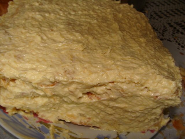 Мини-торт &amp;quot;Яблоневый цвет&amp;quot; + рецепт слоеного бездрожжевого теста