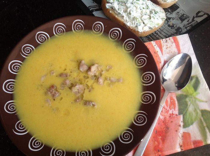 Суп-пюре из цветной капусты