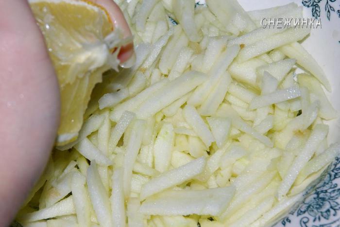 Салат «Пьяная ветчина»