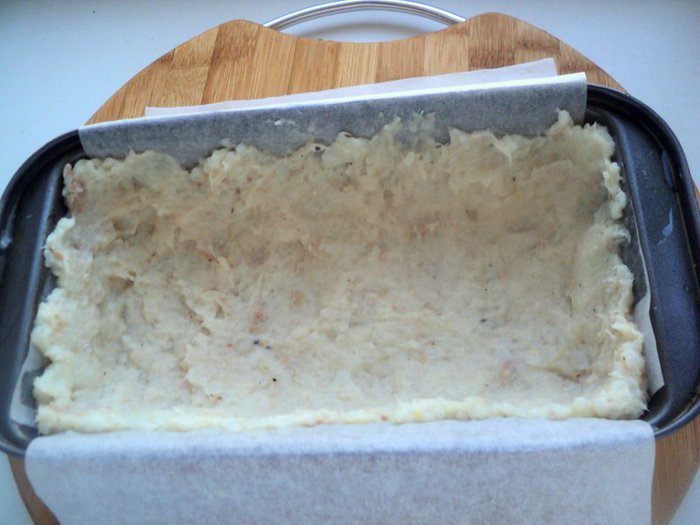 Террин из красной и белой рыбы