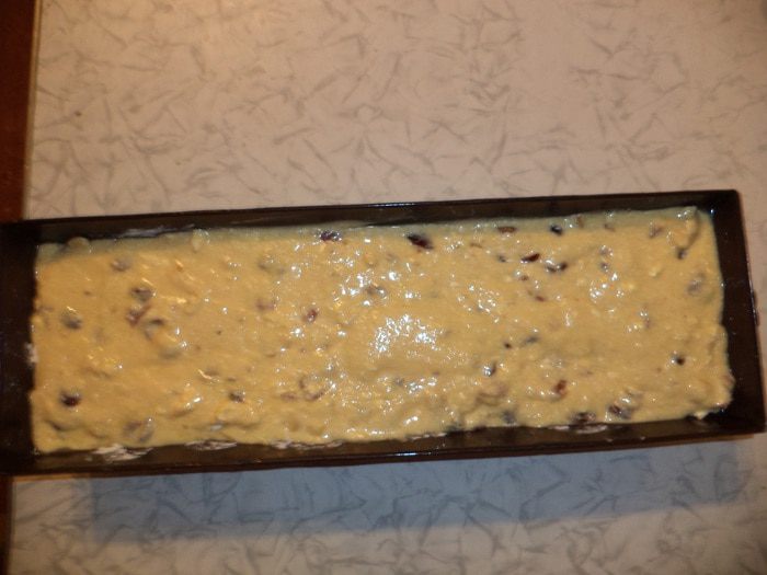 Фруктово-ореховый кекс