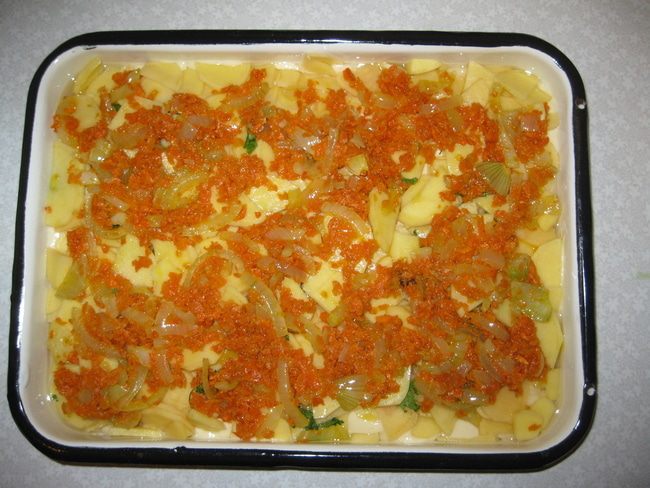 Домашний картофельный пирог