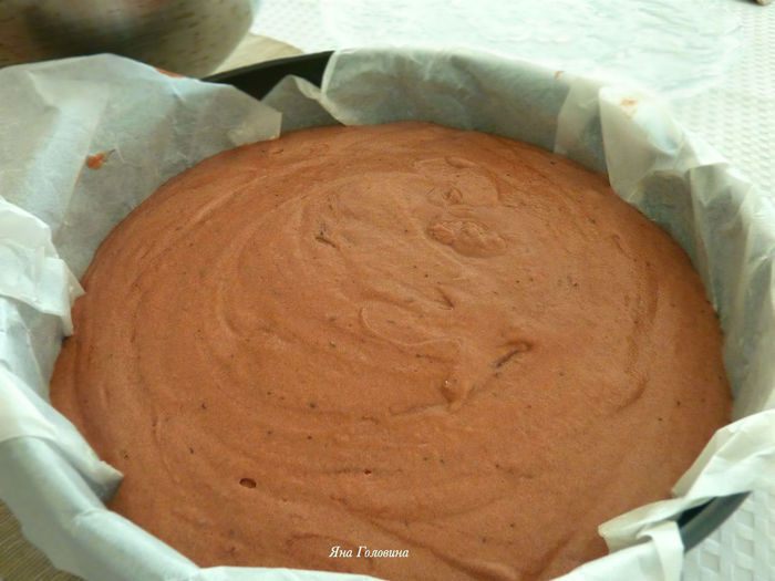 Шоколадно-кофейный торт 
