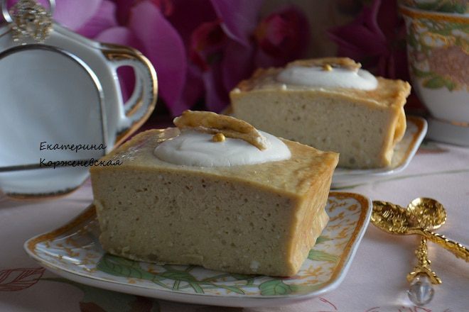 Творожно-банановая запеканка