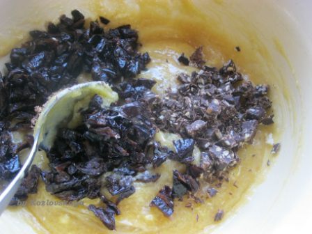 Овсяное печенье с шоколадом и черносливом