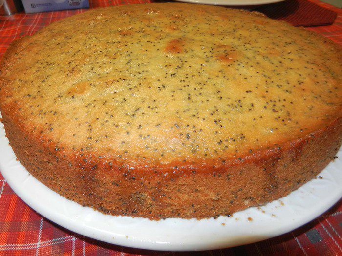 Лимонный пирог с маком (Lime poppy seed cake)
