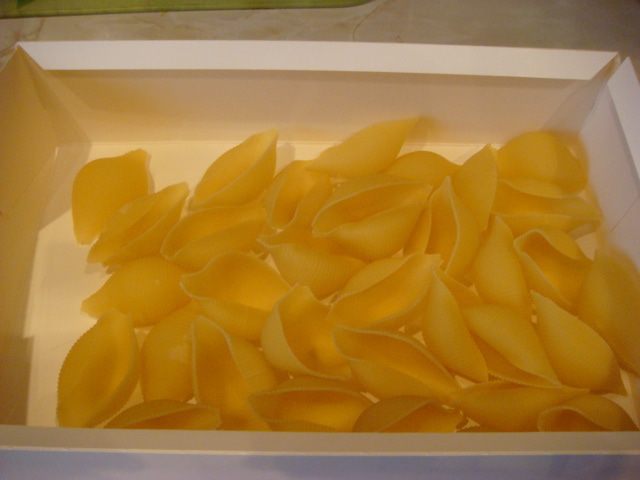 Фаршированные макароны-ракушки