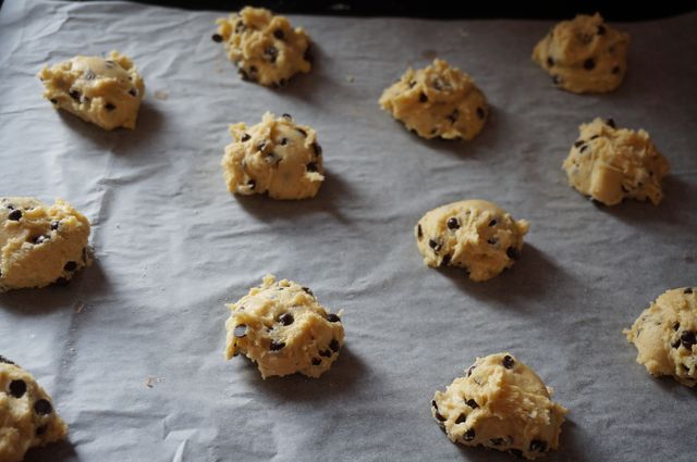 Классическое американское печенье с шоколадом