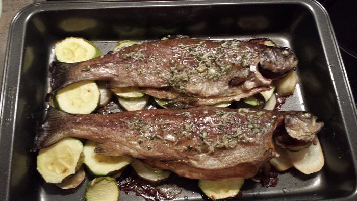 Форель по-Балкански