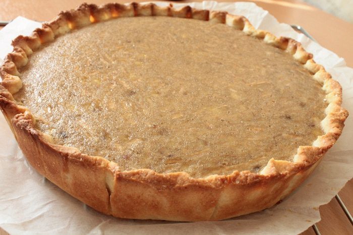 Пирог бананово-яблочный