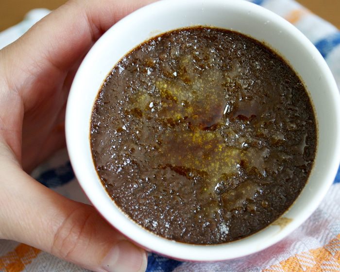 Шоколадный крем-брюле 