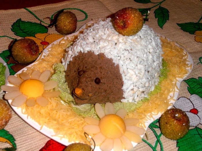 &amp;quot;ежики на поляне&amp;quot; (паштет из печени)