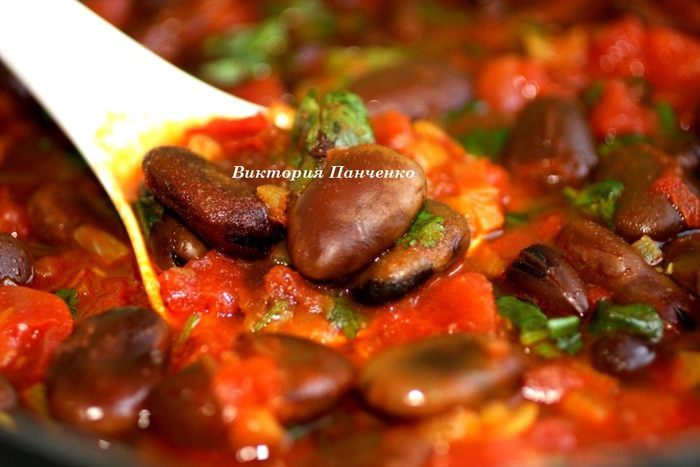 Карри из бобов