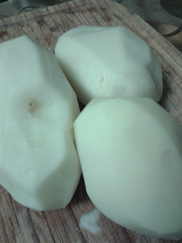 Картофель, запеченный с беконом