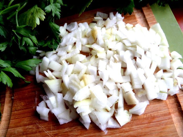 Почки с гречкой