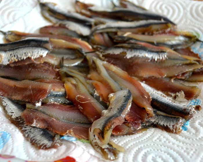 Паста с сардинами (pasta con le sarde)