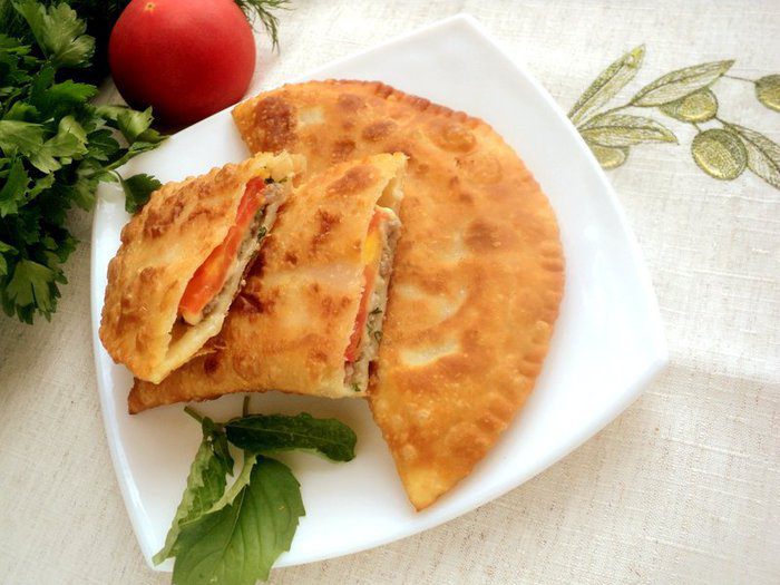 Чебуреки с сюрпризом