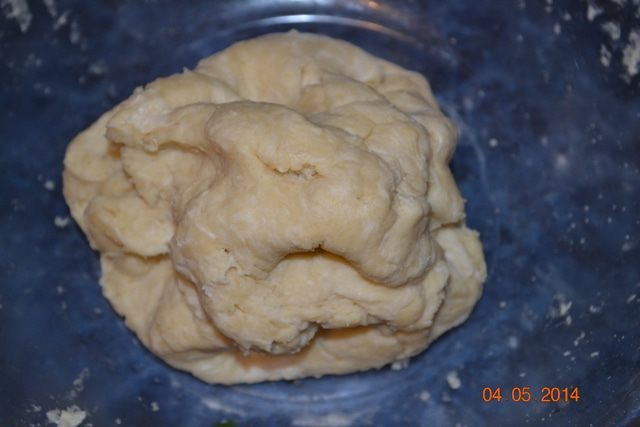  Галета с яблоками и малиной