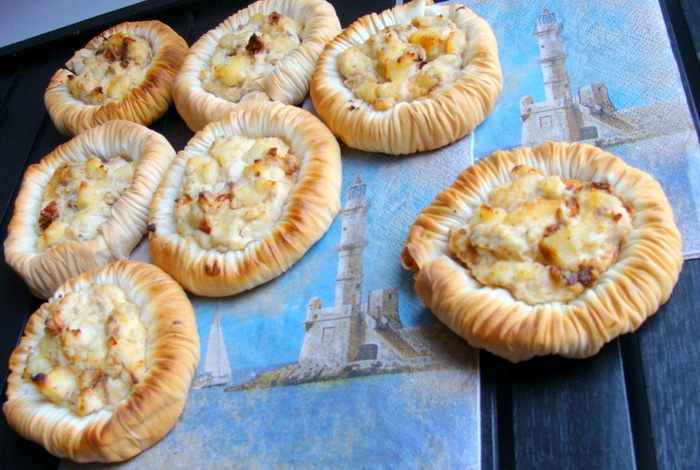 Тарталетки из теста фило (оригинальная формовка)