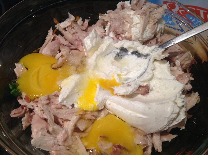 Пирог с курицей