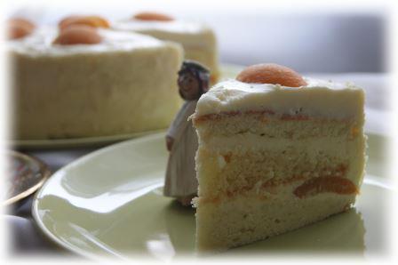 Абрикосовый торт для мамы 