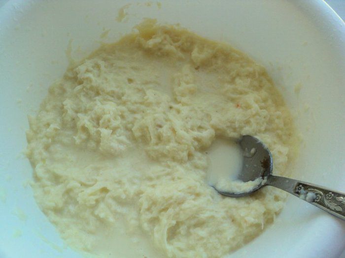 Драники с грибным соусом