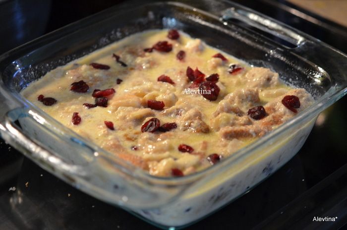 Хлебный пудинг в старом стиле
