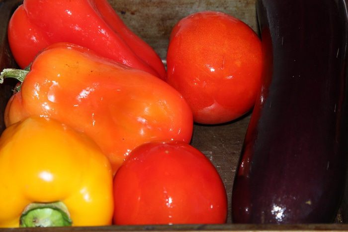 Мясо с баклажанами на ужин