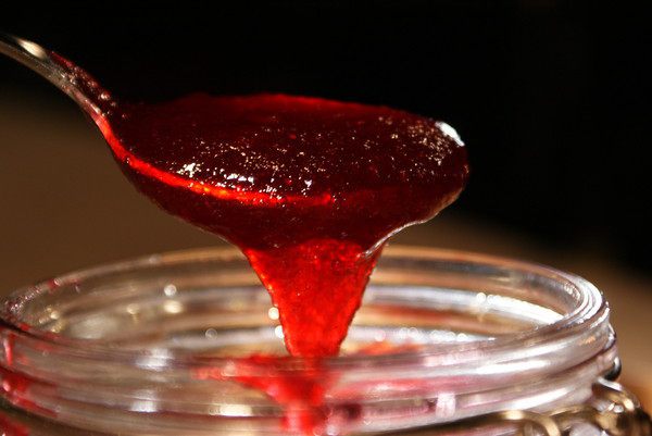 Желе из красной смородины