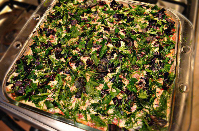 Пикантная закуска из баклажанов