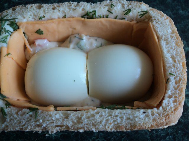 Бутербродный хлеб с секретом