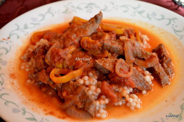 Говядина с сальсой