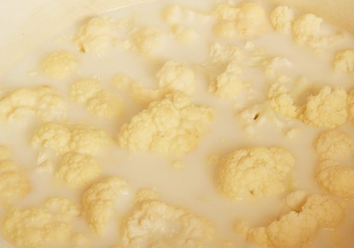 Суп-пюре из цветной капусты