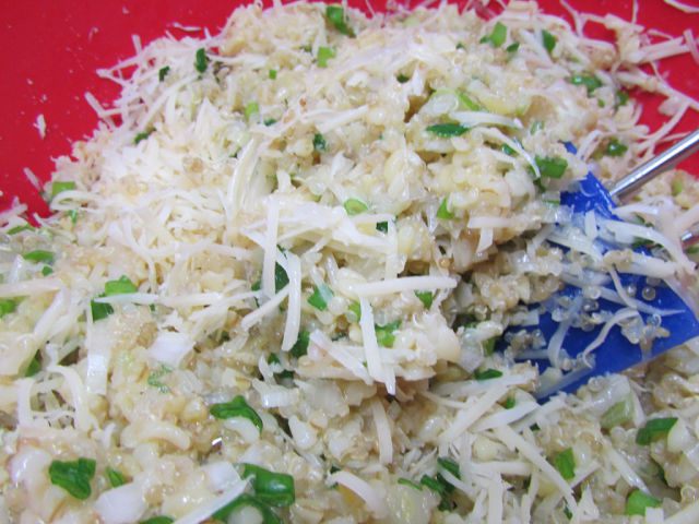 Котлеты с киноа и булгуром