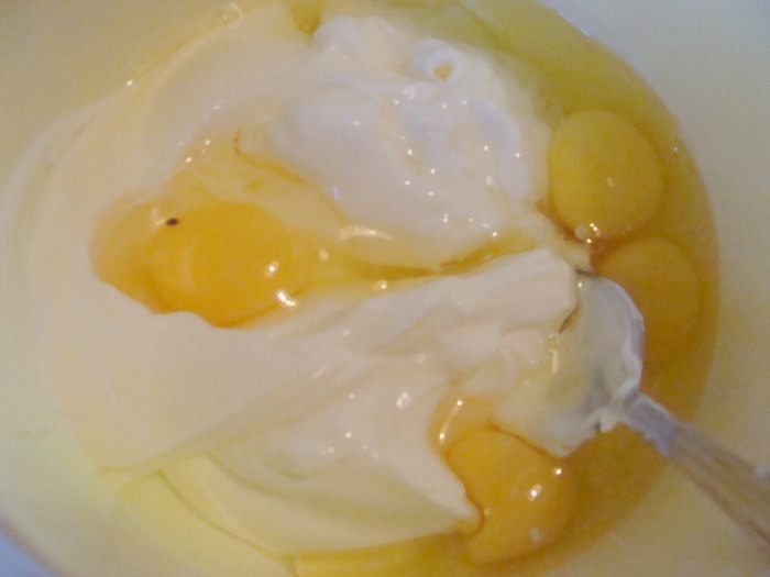 Сметанник с черникой