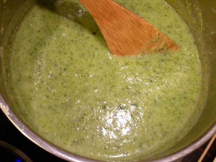 Cуп-пюре из брокколи и картофеля